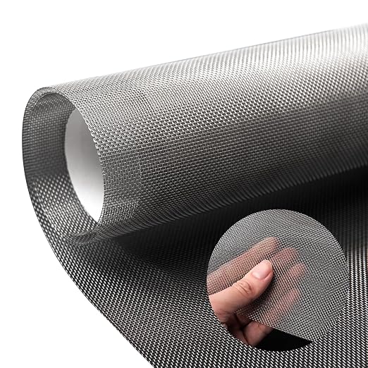 16x40 Inch Wire Mesh Roll, 20 Mesh Stainless Steel Mesh, Never Rust Sturdy