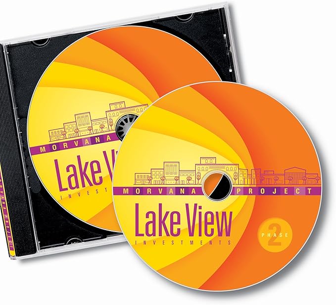 Avery Printable Full-Face CD Labels, Matte White, Permanent Adhesive, Laser/Inkjet Printable, 40 Disc & 80 Spine Labels, Ideal for CDs, DVDs, PC Discs, Media Projects & More (8960) (Pack of 5)