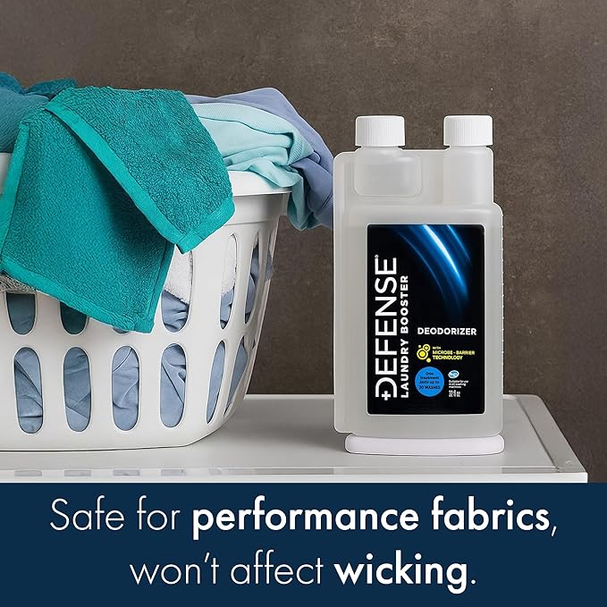 Defense Soap Laundry Additive Deodorizer | Protects Wrestling Jiu Jitsu Bjj Gi Activewear Fabrics from Stains and Odors, 32 Fl Oz