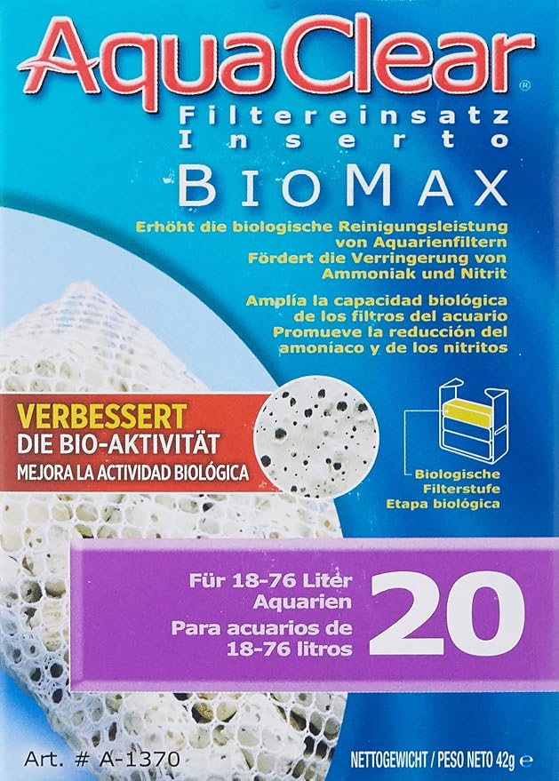 Aqua Clear AquaClear 20 BioMax, Aquarium Filter Replacement Media