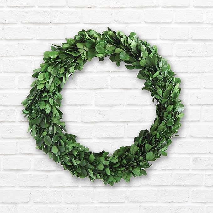 Creative Co-Op Preserved Genuine Boxwood Wreath