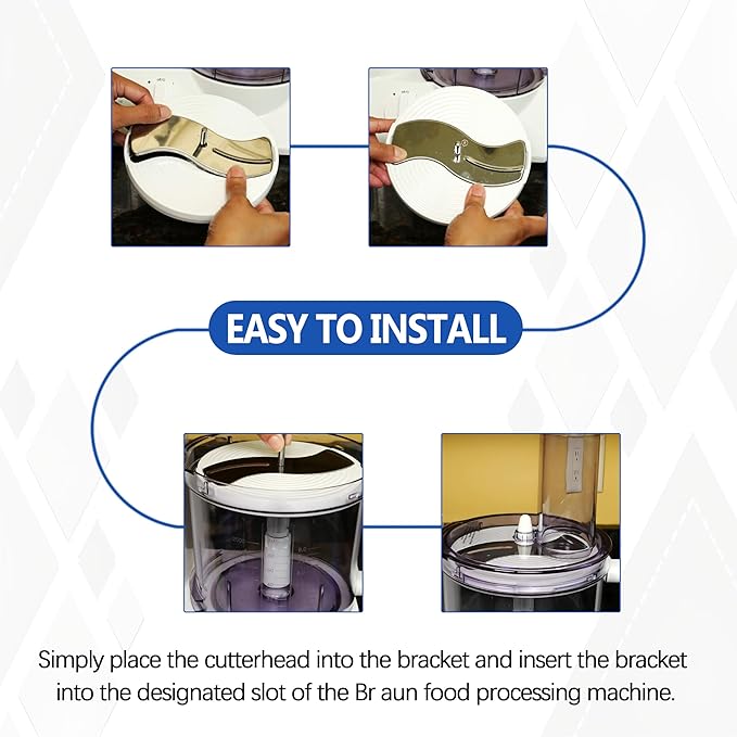 K650 Food Processor Disc Holder for Braun Insert Carrier Food Processor