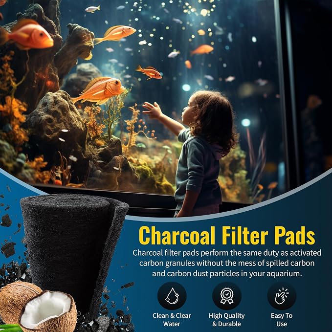 CFS – Pack of 2, Cut to Fit Carbon Infused Filter Pad Media