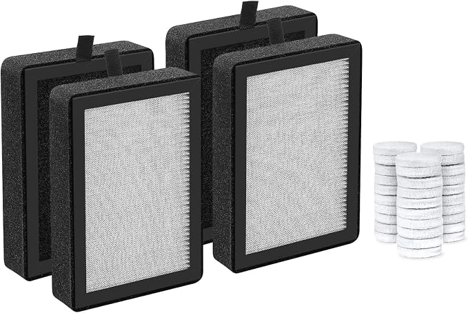 isinlive LV-H128 Air Purifier Replacement Filter Compatible