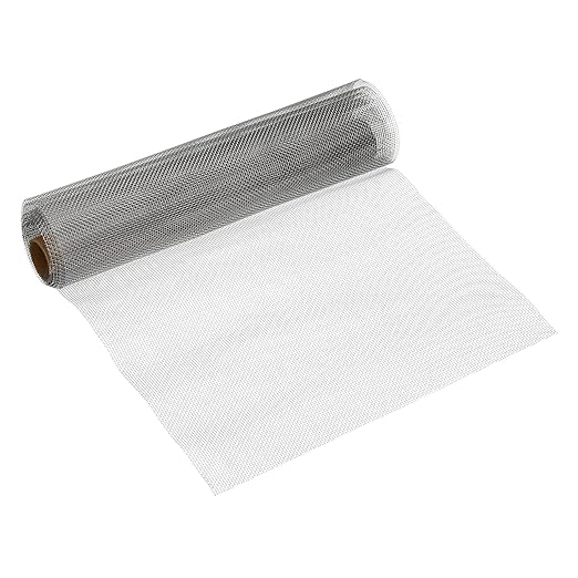 PATIKIL 40" L x 10" W Woven Wire Mesh, 14 Mesh 316L Stainless Steel Air Vent