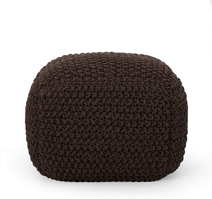 Christopher Knight Home Pouf, Brown