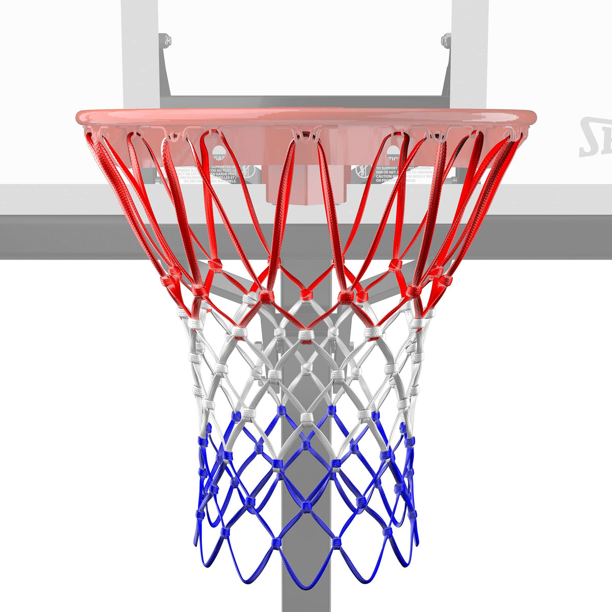 Spalding Basketball Net | 12 Loops | Fits Standard Indoor or Outdoor Rims | Basketball Hoop Net Replacement