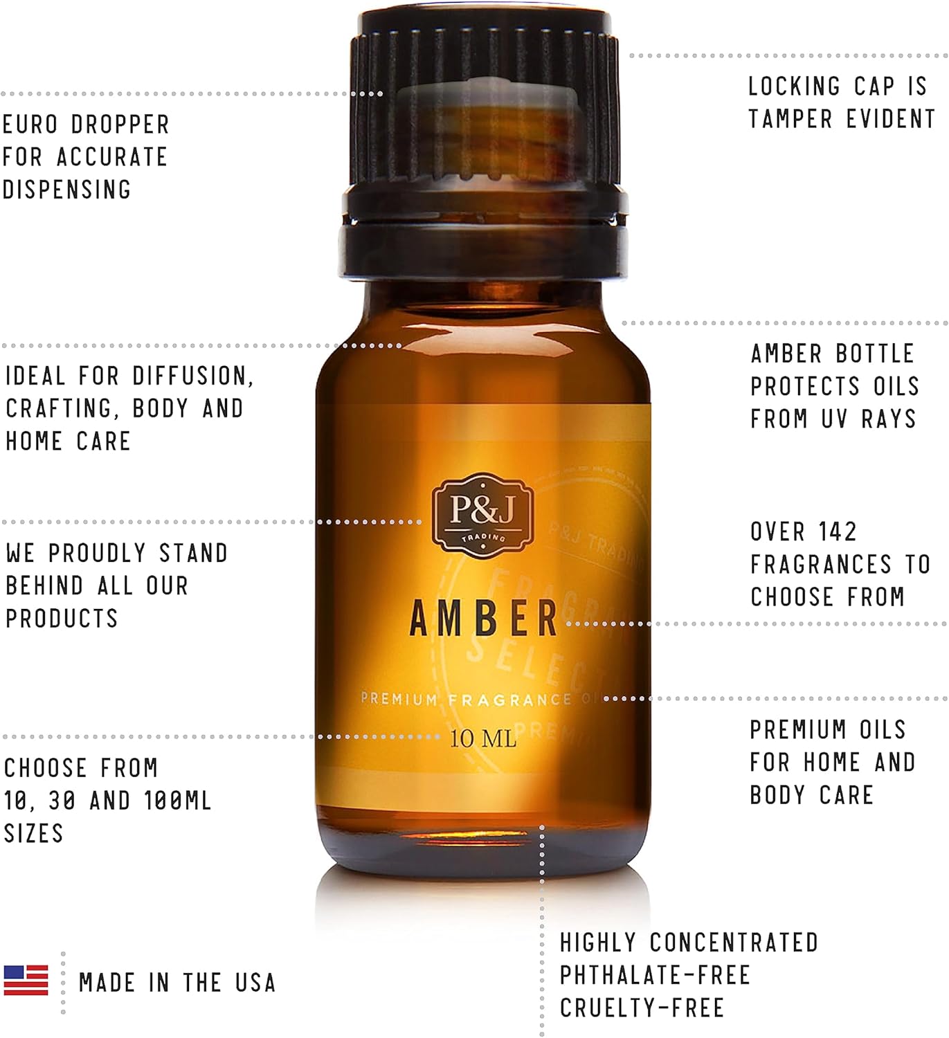 P&J Fragrance Oil | Apple Oil 100ml - Candle Scents for Candle Making, Freshie Scents, Soap Making Supplies, Diffuser Oil Scents