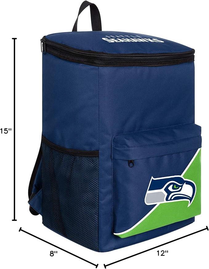 FOCO Seattle Seahawks NFL Cooler Backpack