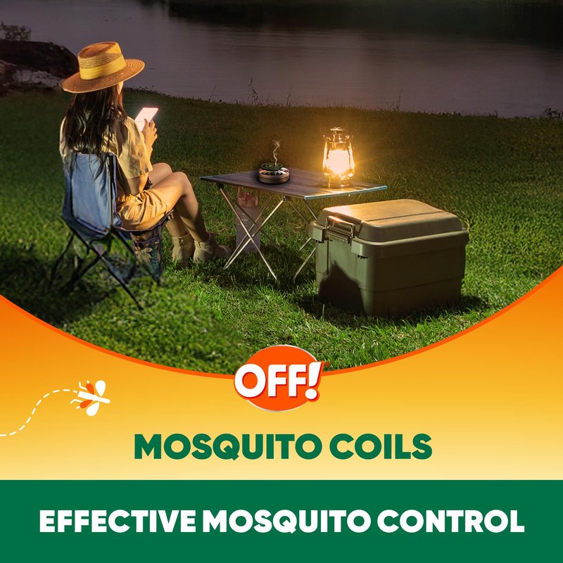 OFF! Backyard Outdoor Mosquito Repellent Coil Starter Pack, Perfect for Outdoor Patios, Country Fresh Scent, 3 Piece