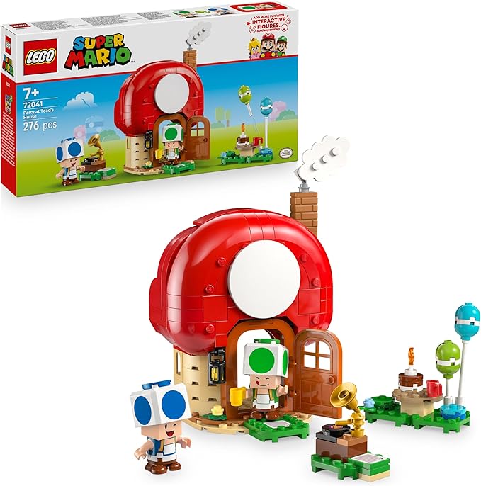 Lego Super Mario Kino House House Birthday Toy Gift Block Boys Girls 7 8 9 Year Old Elementary School Mario Toy Toy Game 72041
