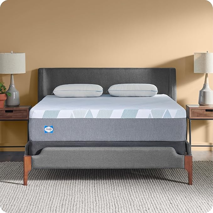 Sealy Dreamlife 12" Foam Mattress-in-a-Box, Twin XL, SealyComfort Gel Memory Foam, SealySupport Transition Foam, Surface-Guard Technology