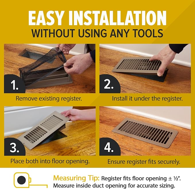 Floor Register Trap/Cover