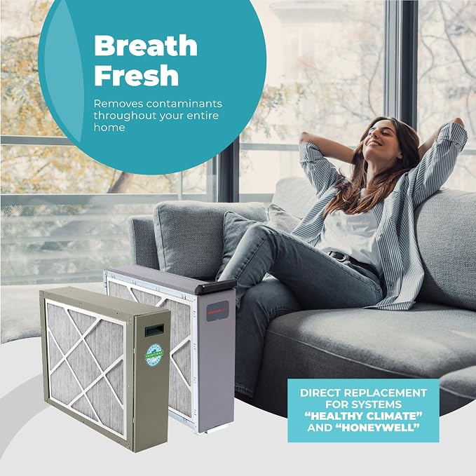 Lennox X6675 20x25x5 Air Filter, Lennox Healthy Climate Carbon Clean Merv 16