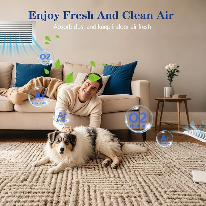 Air Vent Filters, MERV 8 Electrostatic Air Filter Roll, Rv Ac Vent,