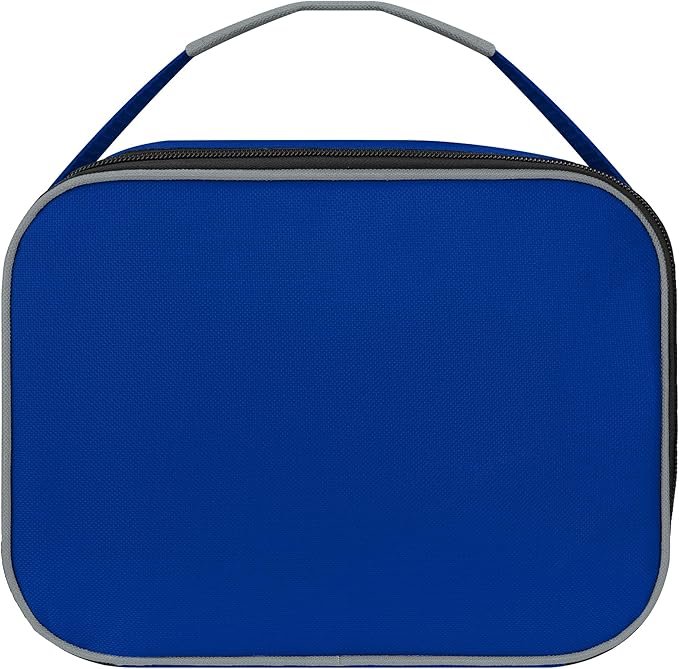 FOCO NFL Unisex-Adult Officially Licensed Wordmark Team Color Big Logo Football Zip Closure 7L Lunch Bag - Indianapolis Colts