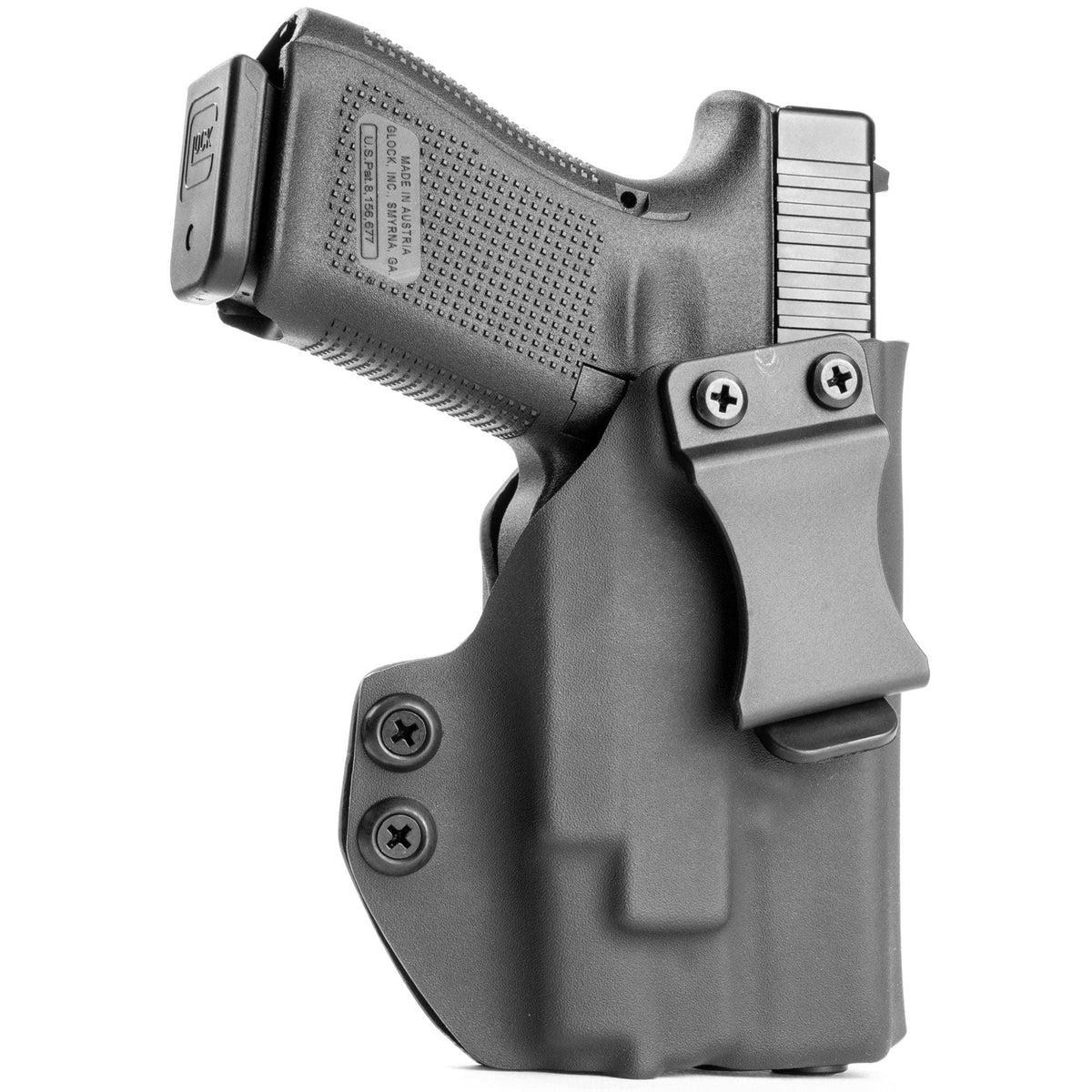 R&R Holsters Inside The Waistband (IWB) Holster - Olight Baldr S - Black (Right-Hand, for Sarsilmaz SAR 9)