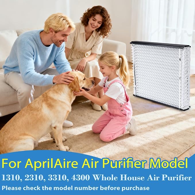2 Pack 313 Replacement Air Filter, MERV 13 Furnace, Compatible