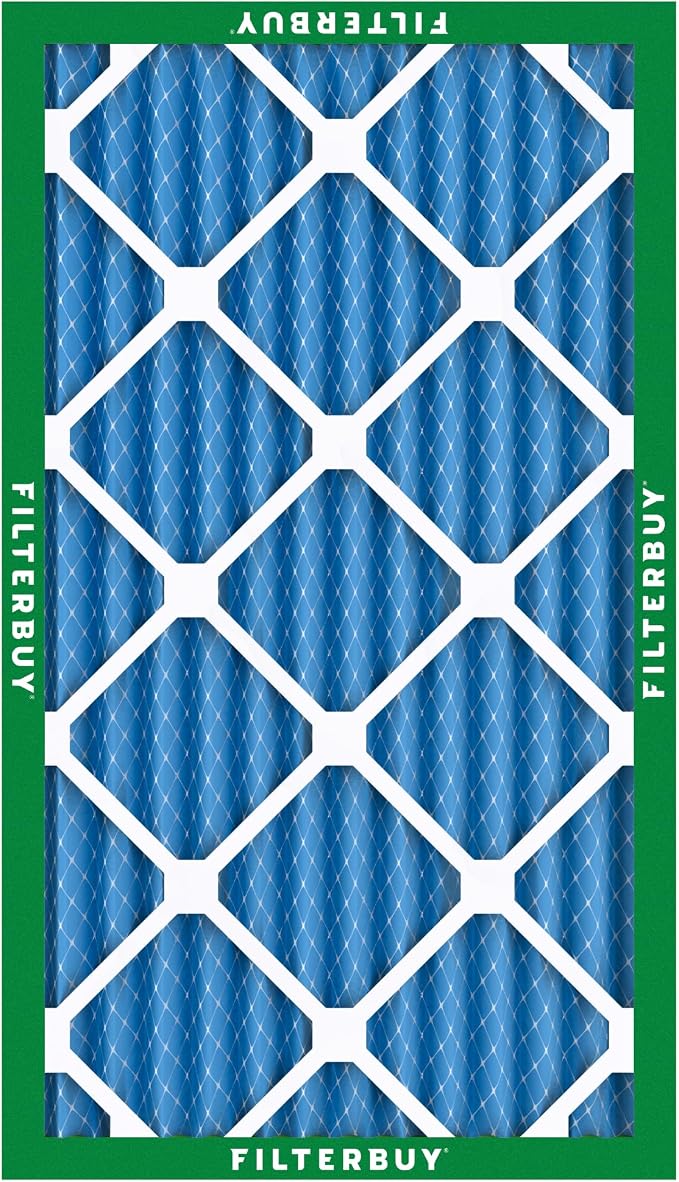 Filterbuy 18x30x2 Air Filter MERV 13 Optimal Smoke & Allergy Defense,