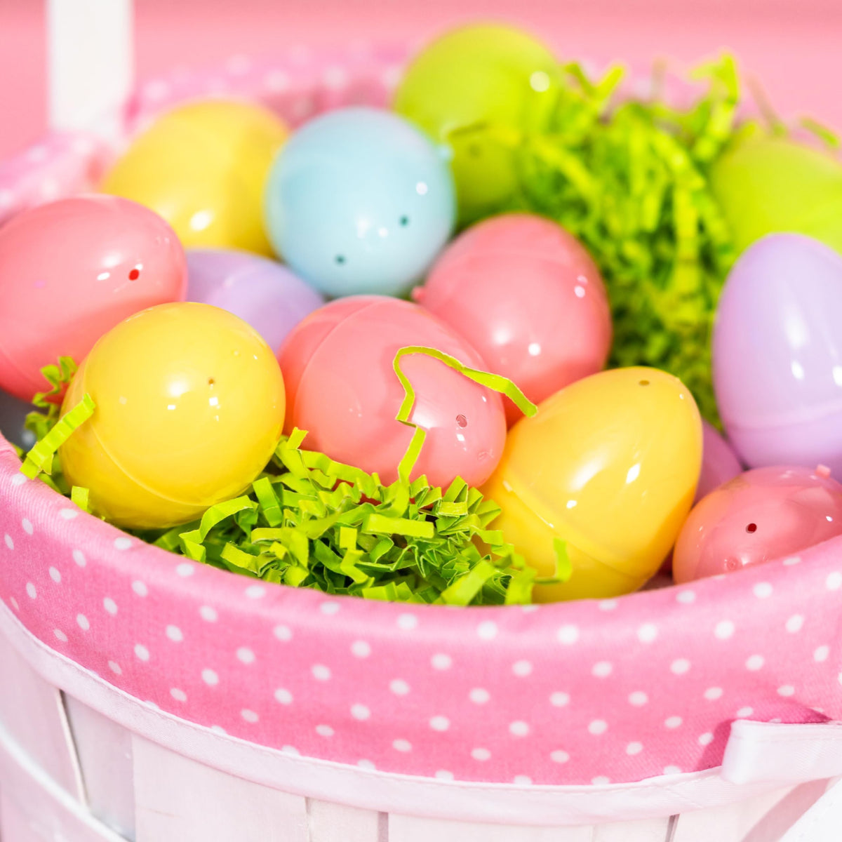 OCTERIC 180Pcs Easter Eggs, 2.3" Fillable Pastel Colors Plastic Easter Eggs Empty for Easter Hunt, Easter Basket Stuffers, Party Favor, Classroom Prize Supplies