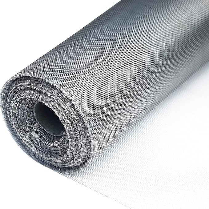 80 Mesh Stainless Steel Woven Screen, Rust-Resistant Filter Panel