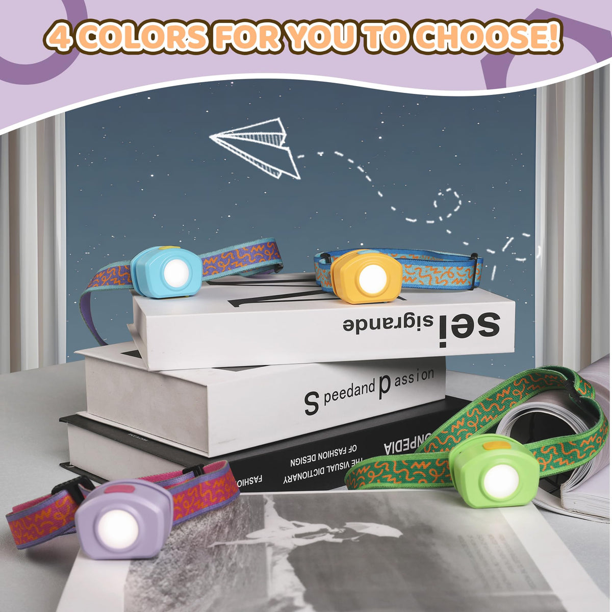 EverBrite 6-Pack Flashlight and LED Rechargeable Kids Headlamp