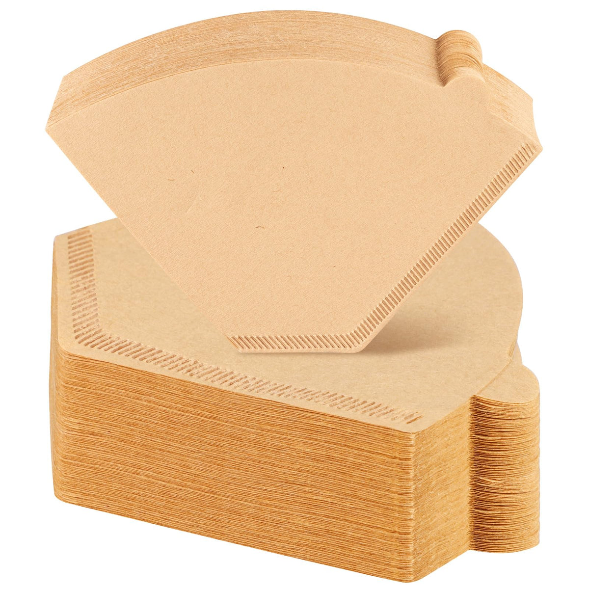 Coffee Filters #4, Unbleached Natural Coffee Filters 8-12 Cup, Disposable Coffee Filters, 4 Cone Paper Compatible with Ninja Coffee Maker, Pour Over and Drip Coffee Maker, 200 Count