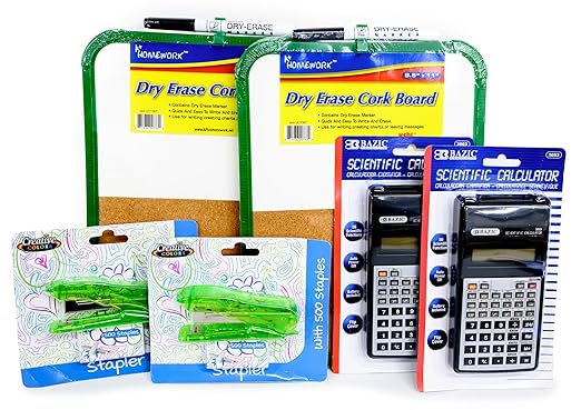 School Supply Boxes | Mega Bundle (1 Box) | Back to School Essentials Kit for Students & Teachers | Includes All of Your Back-to-School Needs for All Classes