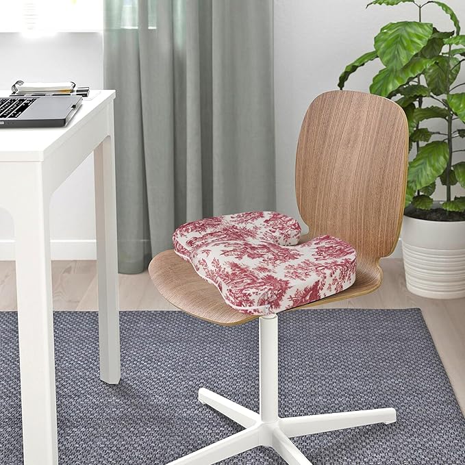 Tailbone Pain Relief Cushion, Memory Foam Seat Cushion for Pressure Relief Coccyx Cushion for Sciatica Pain Ergonomic Seat Cushion for Office Desk Chair