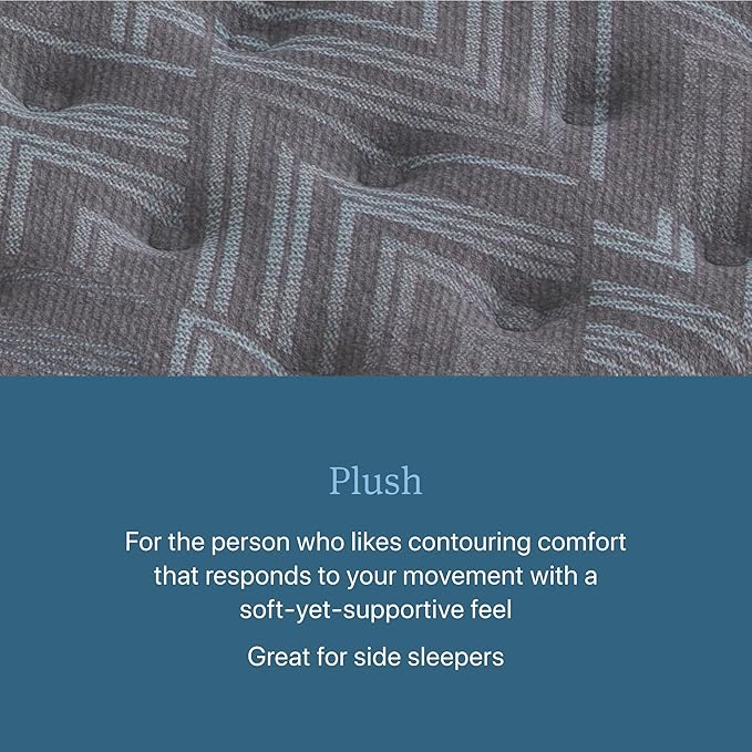 Beautyrest Prime Dream Plush 13.75" Mattress - Cal King - Durable Pocketed Coil, Support, Pressure Relief, Cooling, Motion Separation; 100 Night Sleep Trial and 10 Year Warranty