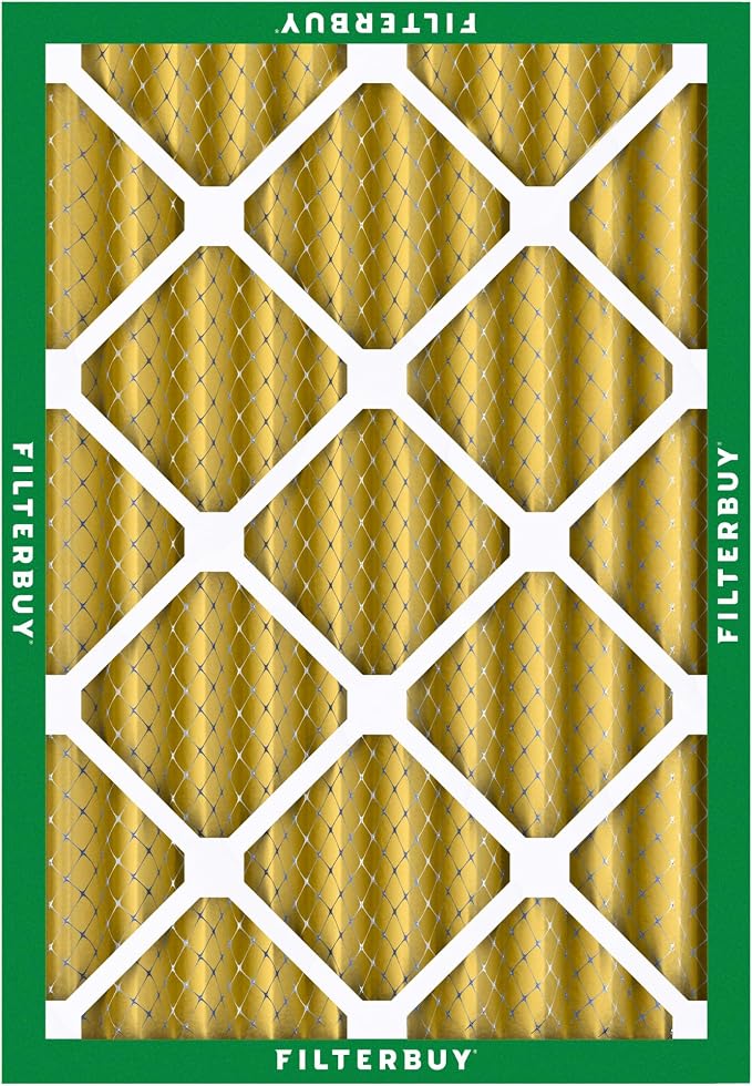 Filterbuy 14x20x4 Air Filter MERV 11 Superior Pet & Allergy Defense,