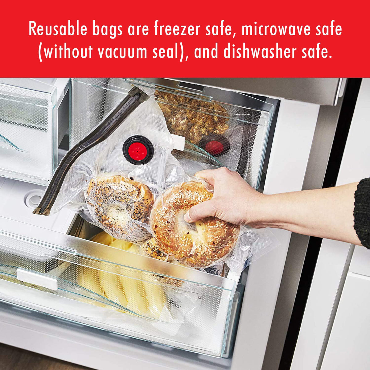Zwilling Fresh & Save Vacuum Sealer Marchine Starter Set, 6pc