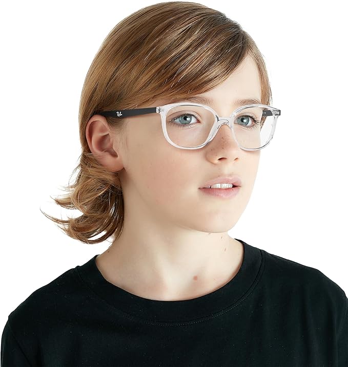 Ray-Ban unisex-child Ry1598 Square Prescription Eyeglass Frames