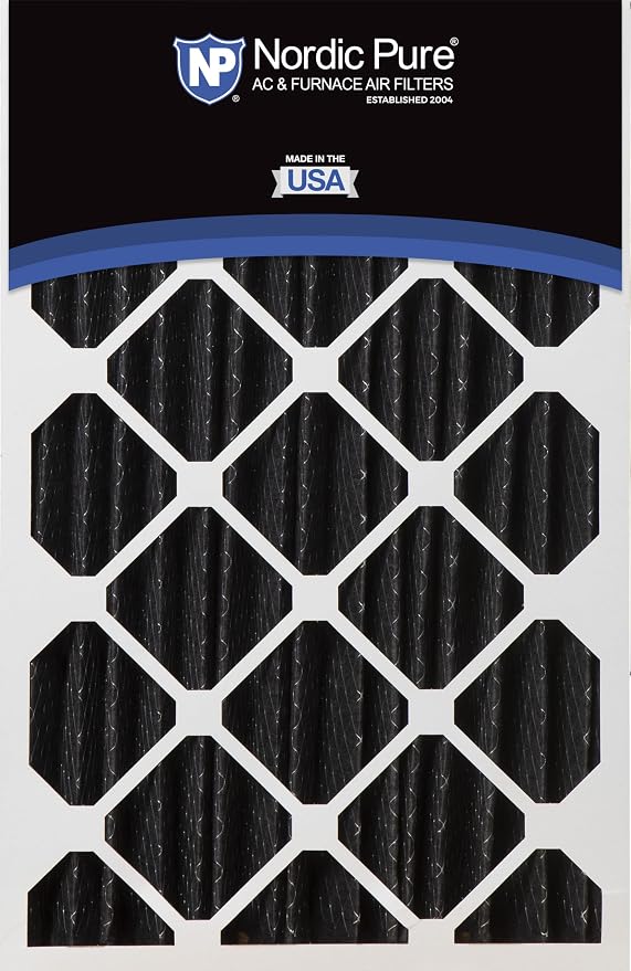 Nordic Pure 16x25x5 Honeywell/Lennox Replacement Odor Reduction Merv 8 Filter 4