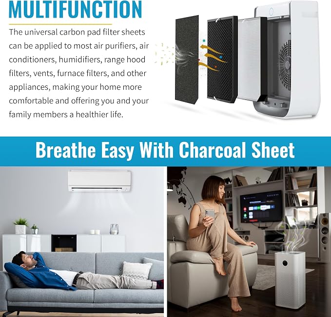 CFS COMPLETE FILTRATION SERVICES EST.2006 1PACK CuttoFit Carbon Pad 16 x 48