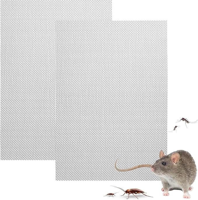 Stainless Steel Woven Wire Mesh, 304 Insect Screen, 30 Mesh Window Grid