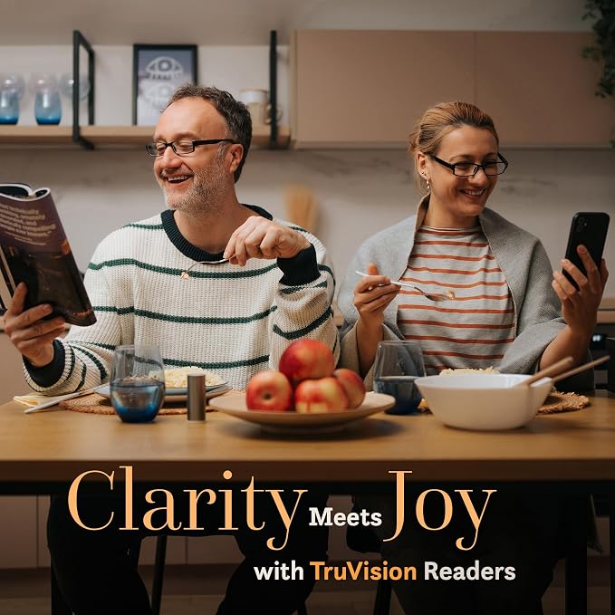 TruVision Readers Reading Glasses, Comfort Spring Hinges