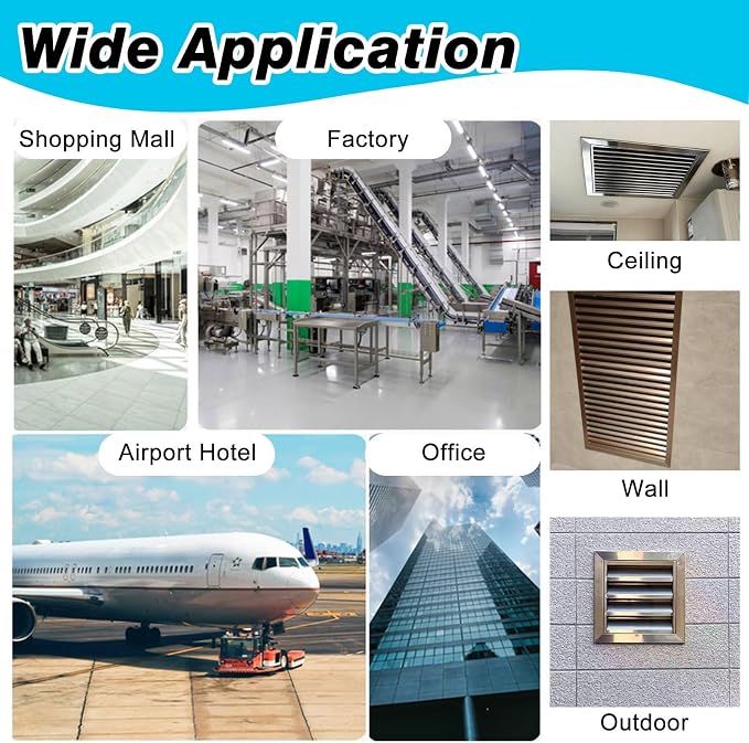 Square Stainless Steel Vent Grille