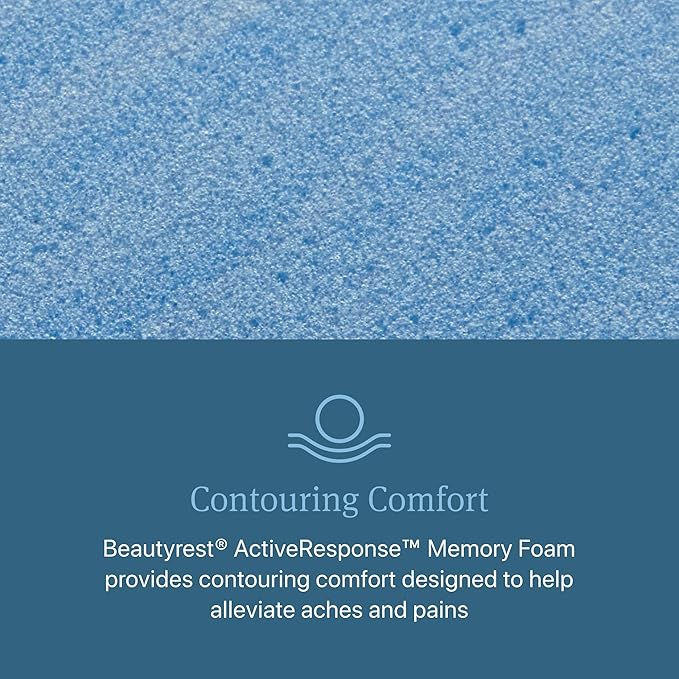 Beautyrest Days End Medium 14" Mattress - Twin XL - Cooling Tech, Supportive Durable Pocketed Coils, Pressure Relief, Motion Separation; 100 Night Sleep Trial and 10 Year Warranty