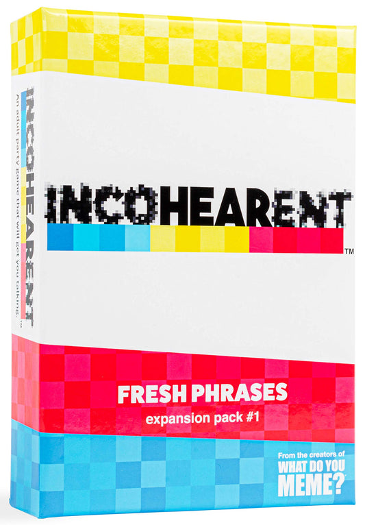 Guess The Gibberish Card Game for Families by Relatable, From The Creators of Incohereant, Fun Kids Games for Kids 12+, Game Night With Friends, Includes 400 Cards, Instructions, and 1 Sand Timer