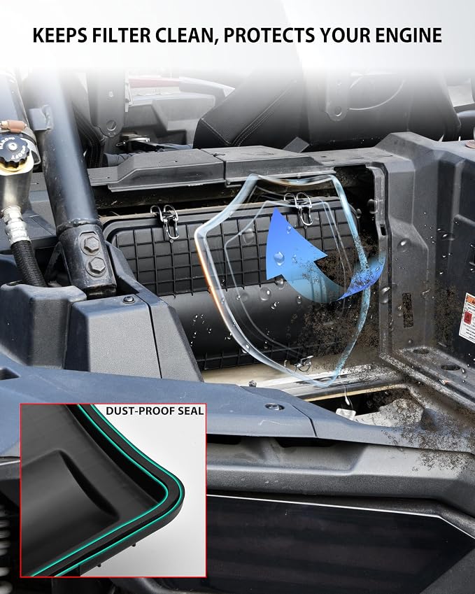 Airbox Cover Assembly for Polaris RZR XP 1000 / RZR XP Turbo 2014-2023
