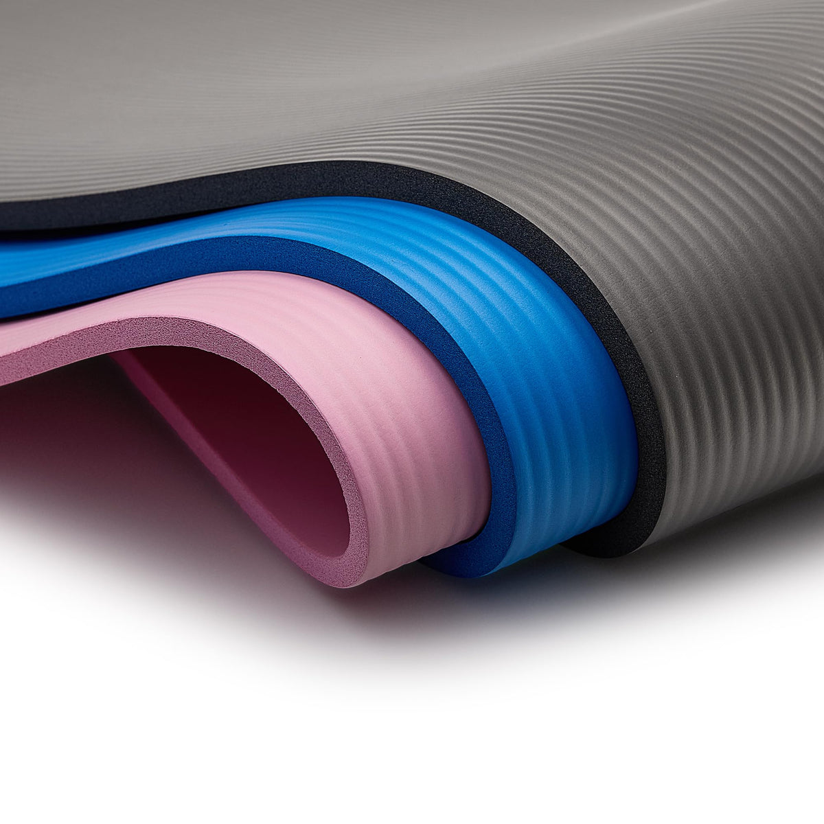 Sunny Health & Fitness 1/2" Thick Non-Slip Exercise Yoga Mat - Pink