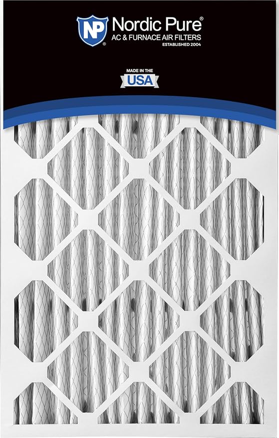 Nordic Pure 16x25x5 Honeywell/Lennox Replacement MERV 12 Air Filters 4 Pack
