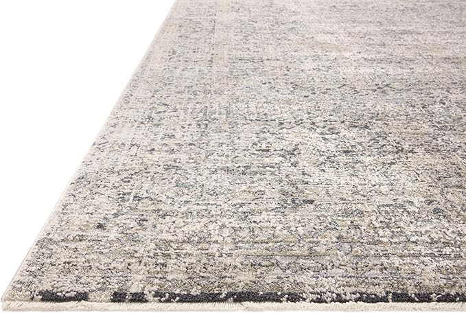 Loloi Amber Lewis Alie Collection ALE-01 Stone/Mist 9'-6'' x 13'-1'', .13'' Pile Height, Area Rug