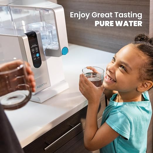 AquaTru Classic Countertop Water Purifier | Certified 4-Stage Reverse Osmosis