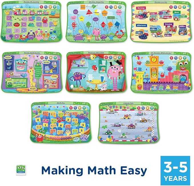 VTech Touch and Learn Activity Desk 4-in-1 Kindergarten Expansion Pack Bundle for Age 3-5