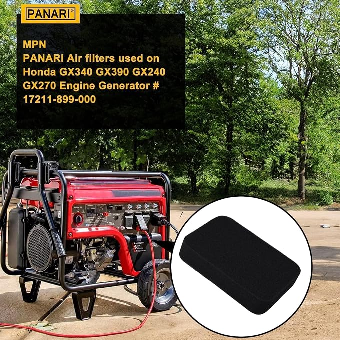 Panari Air Filter for Honda Generator GP5500 GP6500 GP6500E GP7500 GP7500E