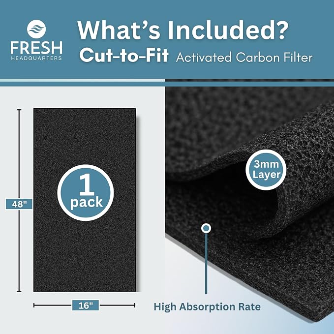 Activated Carbon Filter Pad