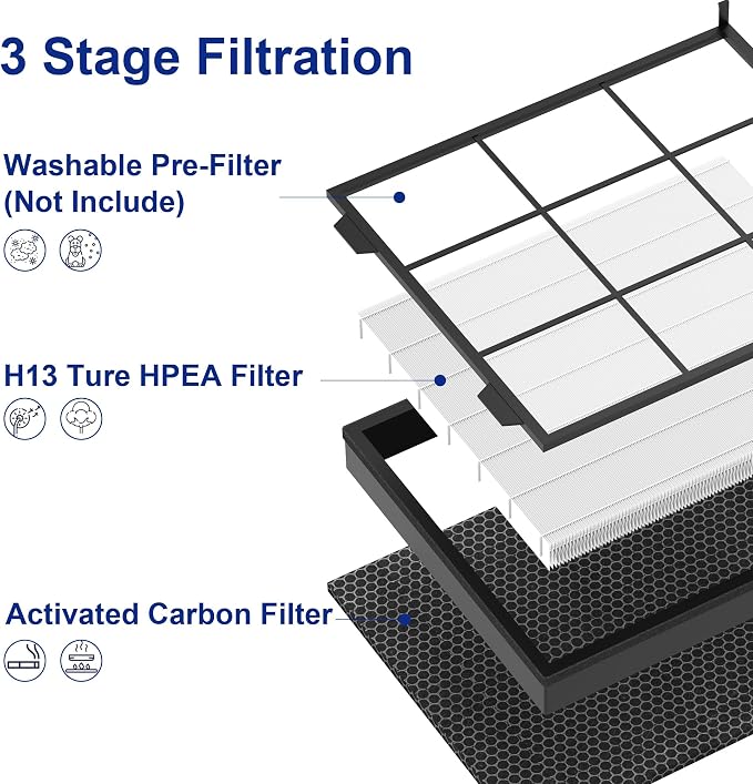 Vital 200S Air Purifier Filter 2 Pack