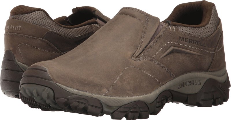 Merrell Men's Moab Adventure Moc Hiking Shoe, Boulder, 8.5 2E US